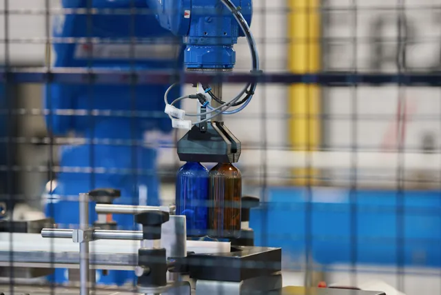 Robot na targach Warsaw Industry Week BTS frame 4